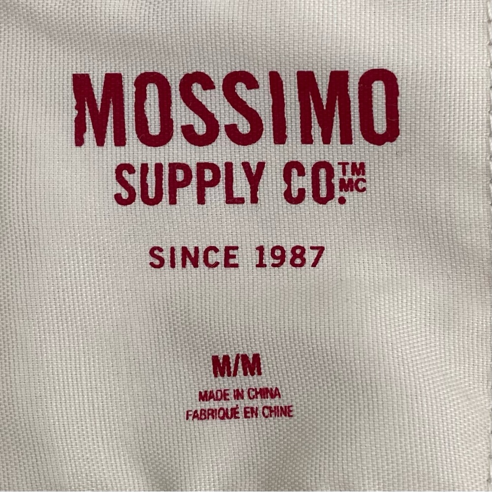 Mossimo Blue Acide Wash Denim Jean Vest Size Medium (LIKE NEW) - Picture 4 of 5
